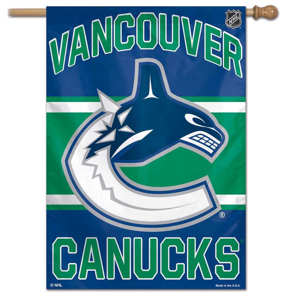 Canucks banners and flags, NHL banners and flags at Flags Unlimited