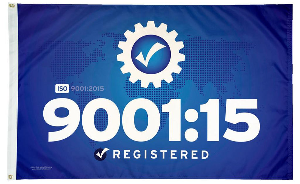 Iso 9001:15 Flag — Flags Unlimited