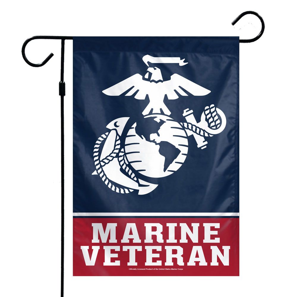 Marine Corps Veteran Garden Flag — Flags Unlimited