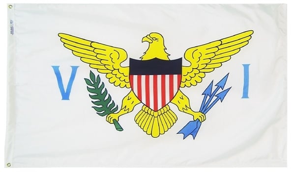 US Virgin Islands and other US Territory flags at Flags Unlimited