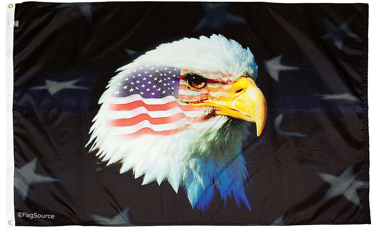 Patriotic Eagle Flag From Flags Unlimited