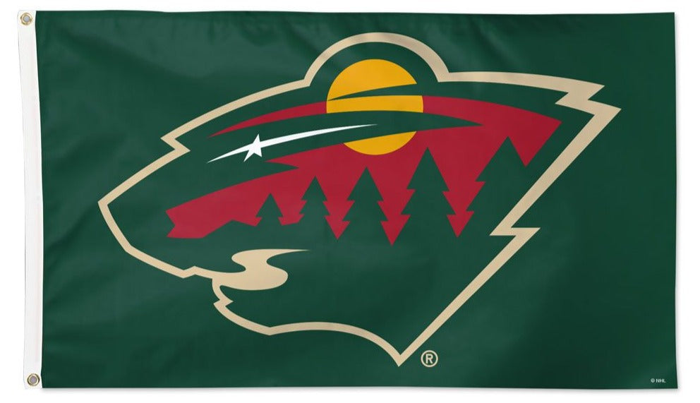 Minnesota Wild Hockey Flags, NHL flags at Flags Unlimited